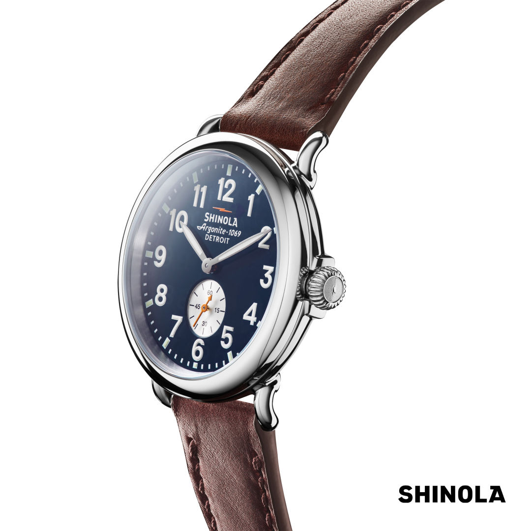 Shinola® Runwell Watch - Midnight Blue/Cattail 20