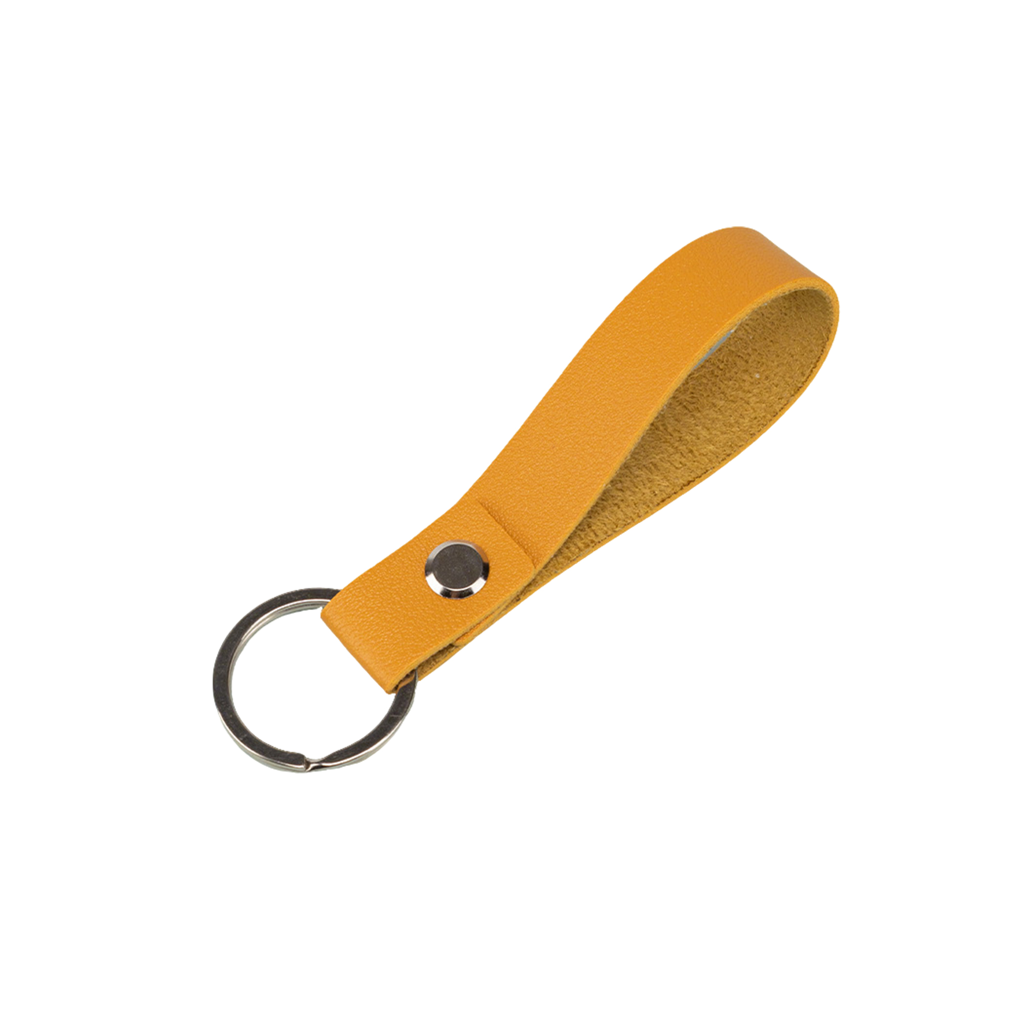 Polyurethane Leather Keychain With Metal Clip 5