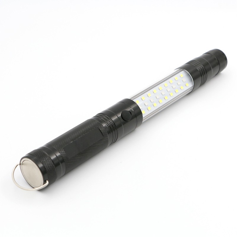 Telescopic Magnetic COB LED Flashlight w/Sidelight 3