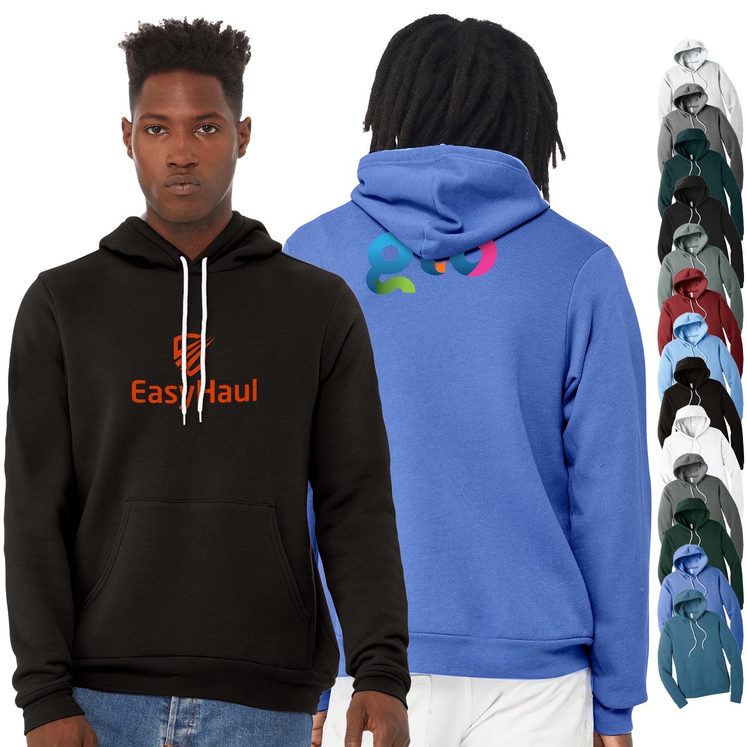 BELLA+CANVAS ® Unisex Sponge Fleece Pullover Hoodie 6