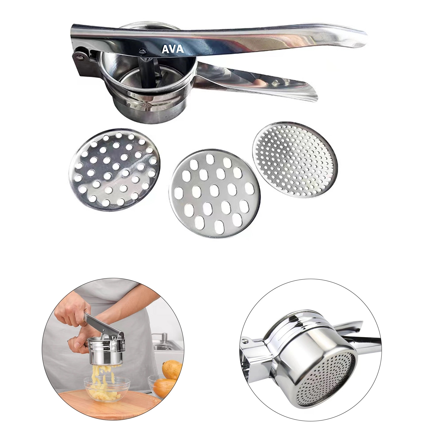 Potato Masher Manual Juice Press 3