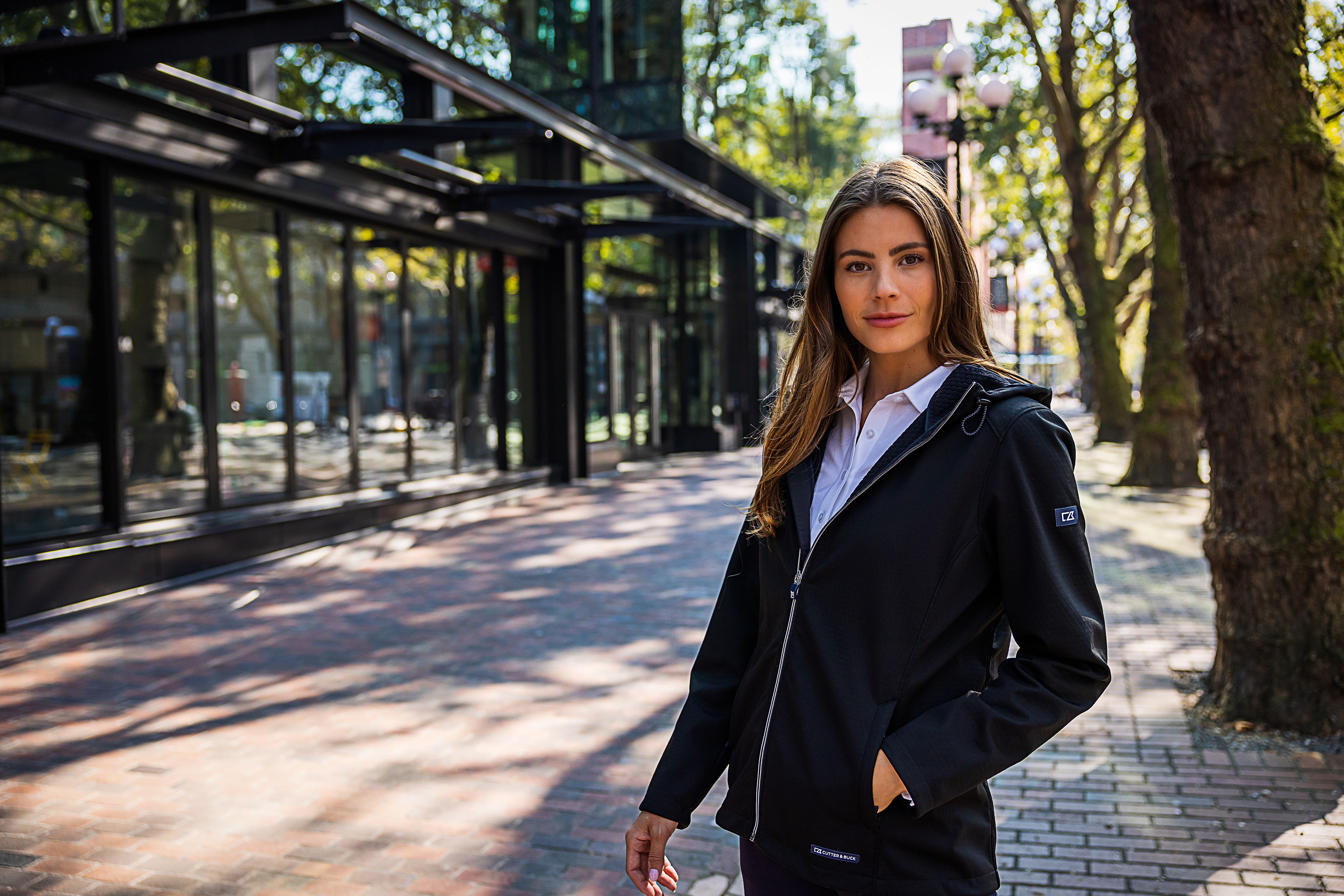 Evoke Softshell Recycled Full Zip Womens Jacket