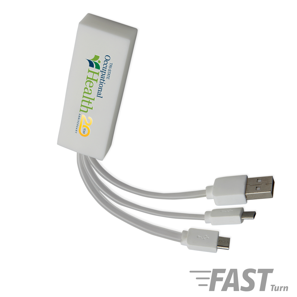 Field Blvd Rectangular 2-in-1 Cable