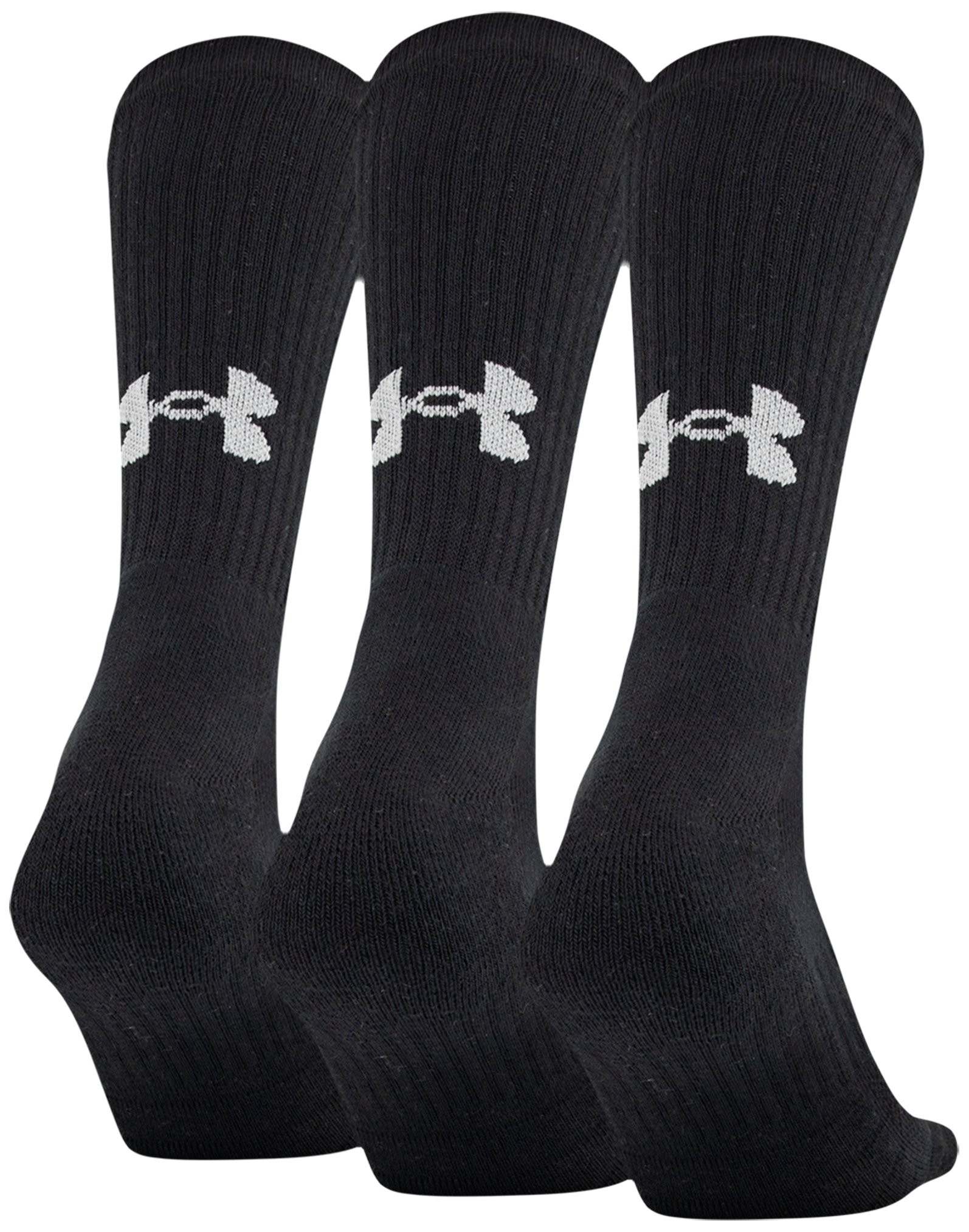 Unisex UA Training Cotton Crew  3-Pack Socks  4