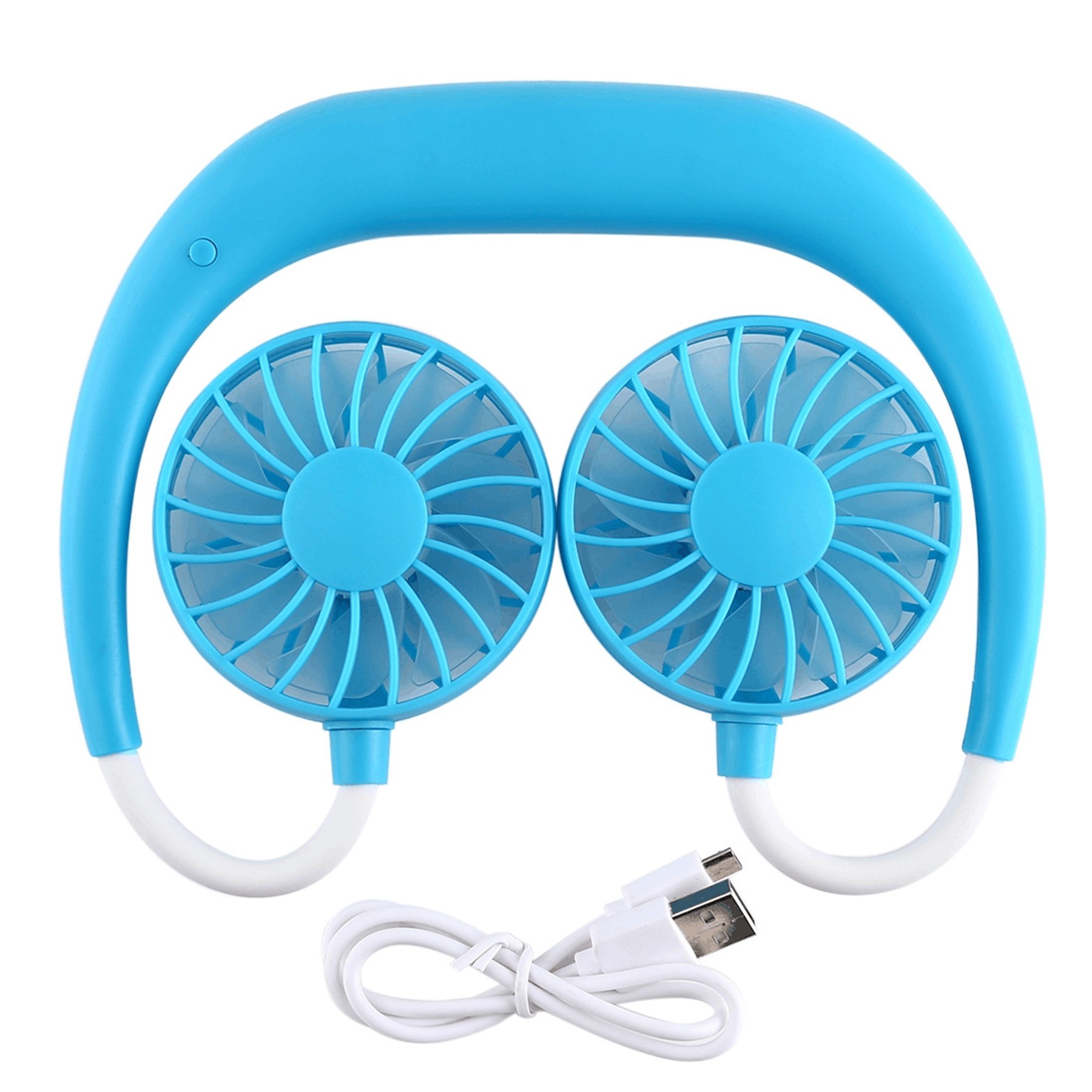 Sports Hanging Neck Fan With Led Light 3