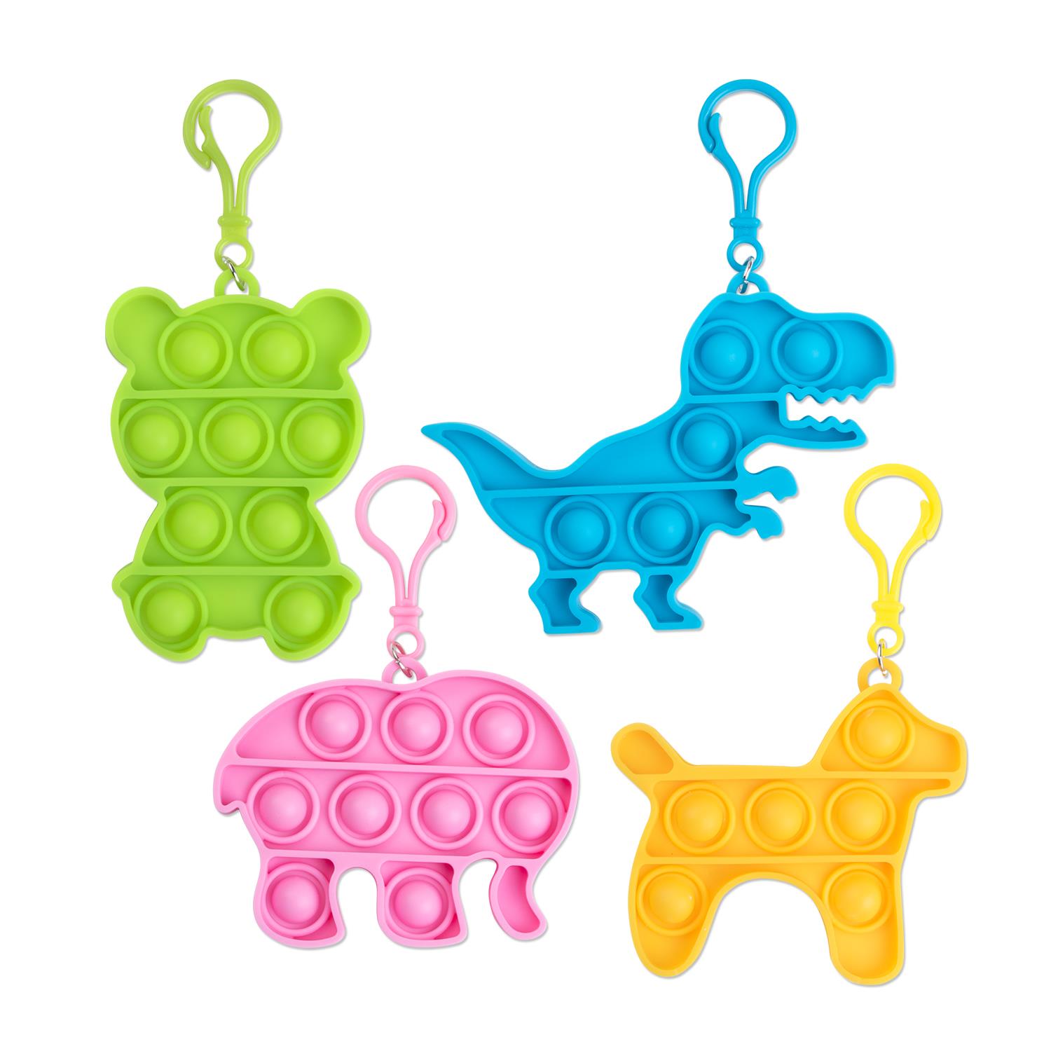 Popper Toy Keychain Assortment 2