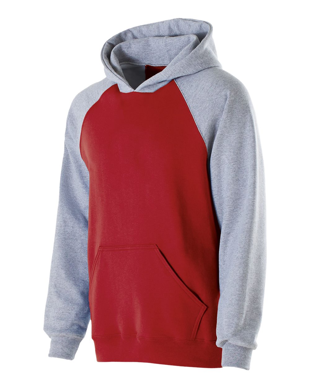 Youth Cotton/Poly Fleece Banner Hooded Sweatshirt - 229279 6