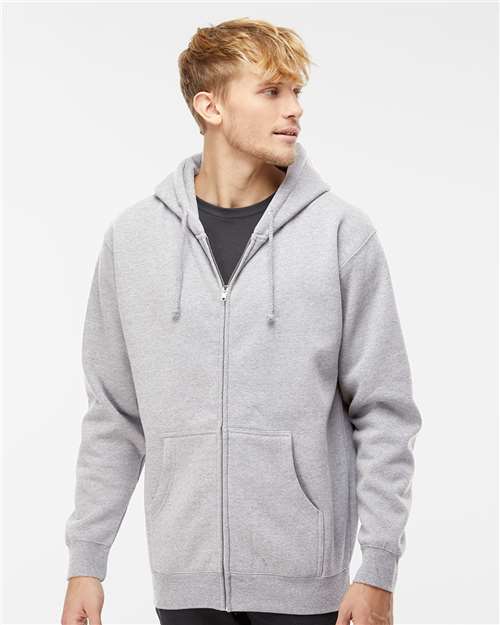 Unisex Heavyweight Full-Zip Hooded Sweatshirt - IND4000Z 10