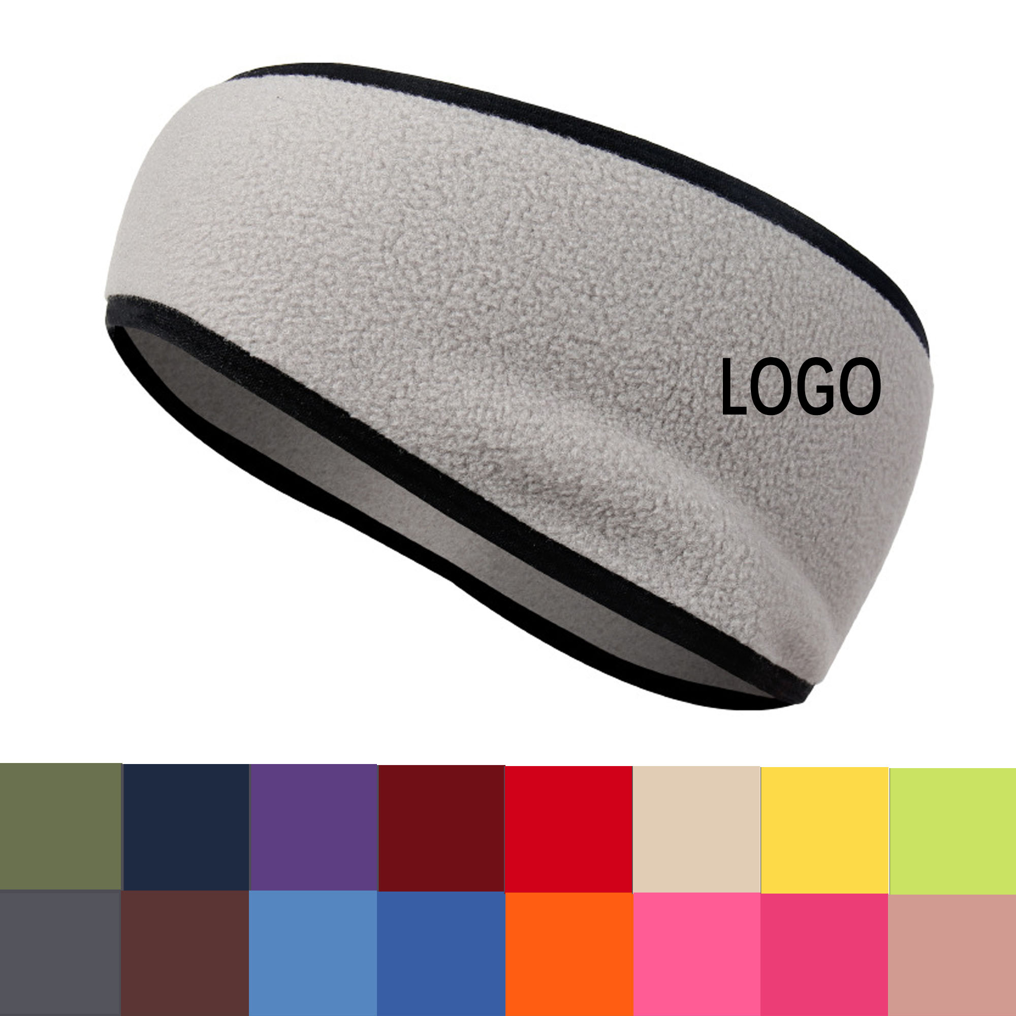 Winter Polar Fleece Ear Warmer Headband 2