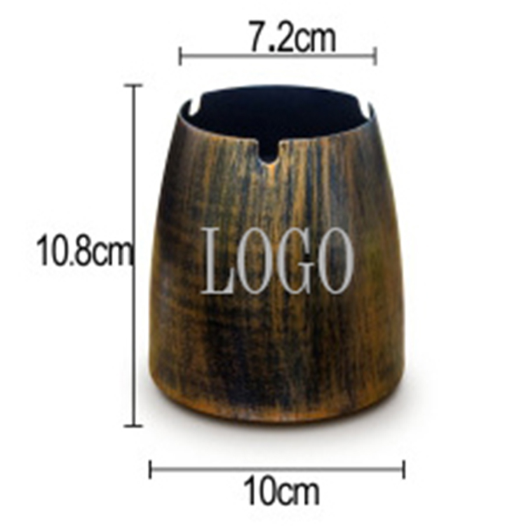 Windproof Classic Iron Ashtray
