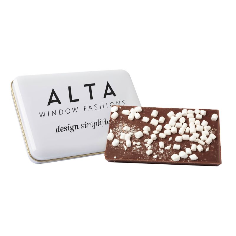 Milk Chocolate & Dehydrated Marshmallow Bark Tin 2