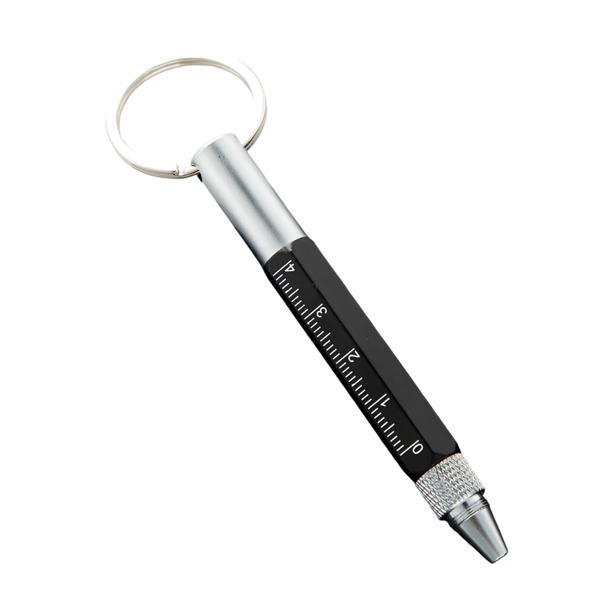 6-in-1 Multi-Tool Pen Keychain with Touch Screen 3