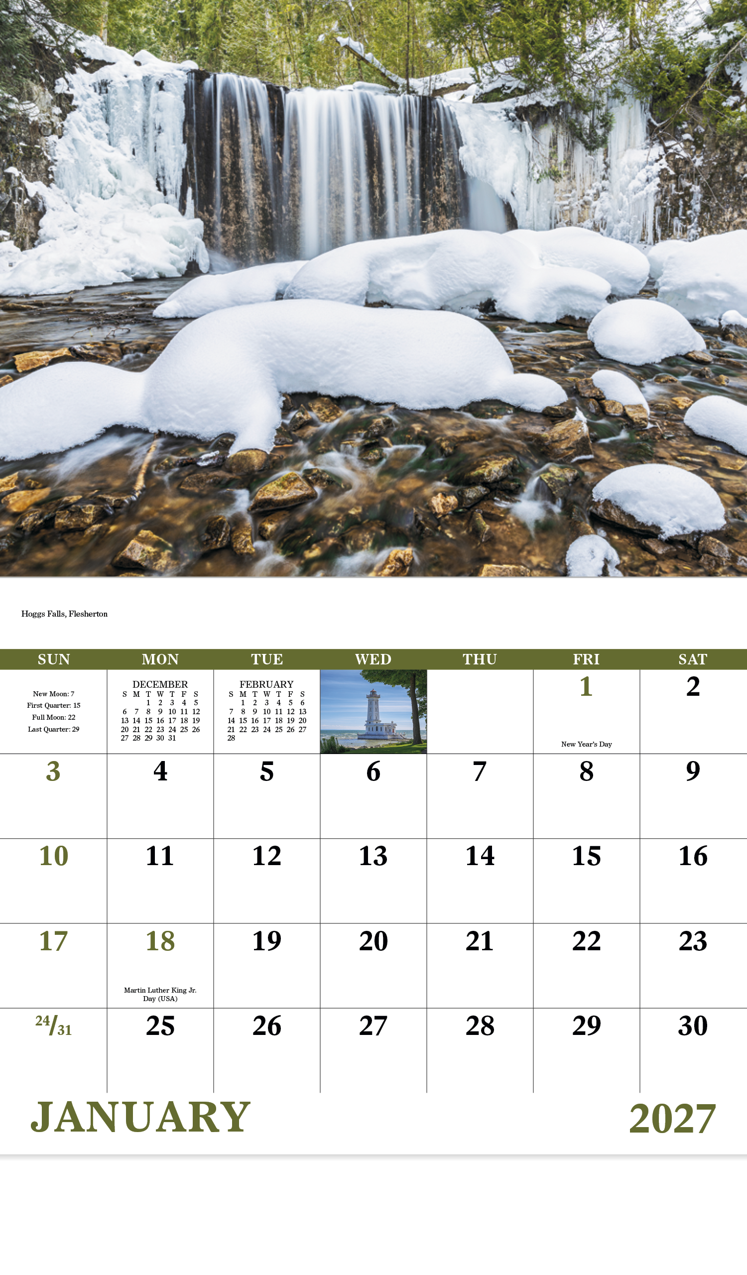 Good Value™ Images of Ontario - Stapled Calendar 28