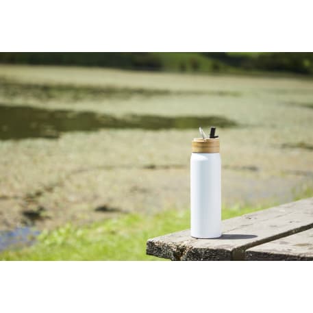 Billy 26oz Aluminum Bottle w/ FSC® Bamboo Lid 268
