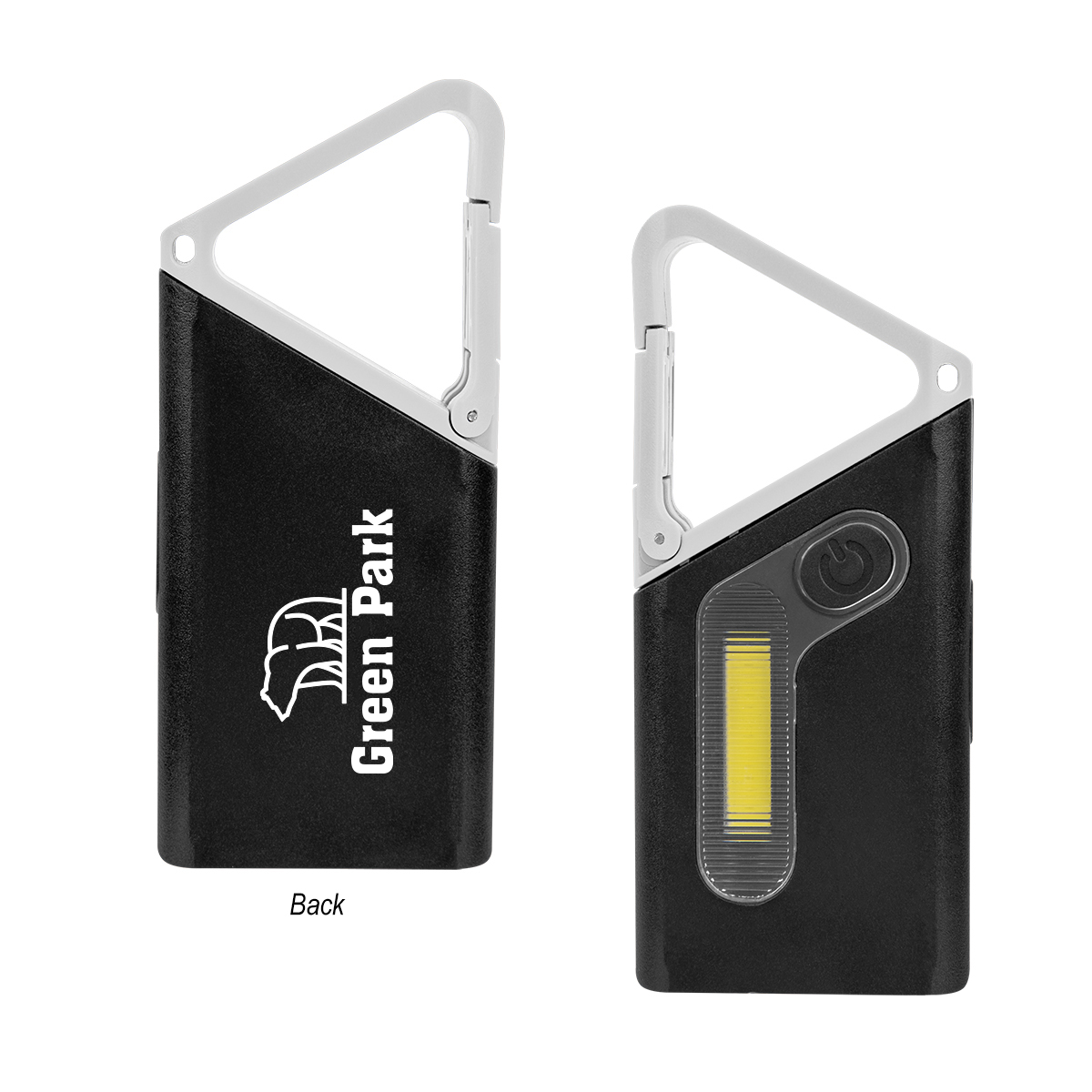 Clip 'N Grow Rechargeable Carabiner COB Flashlight 6