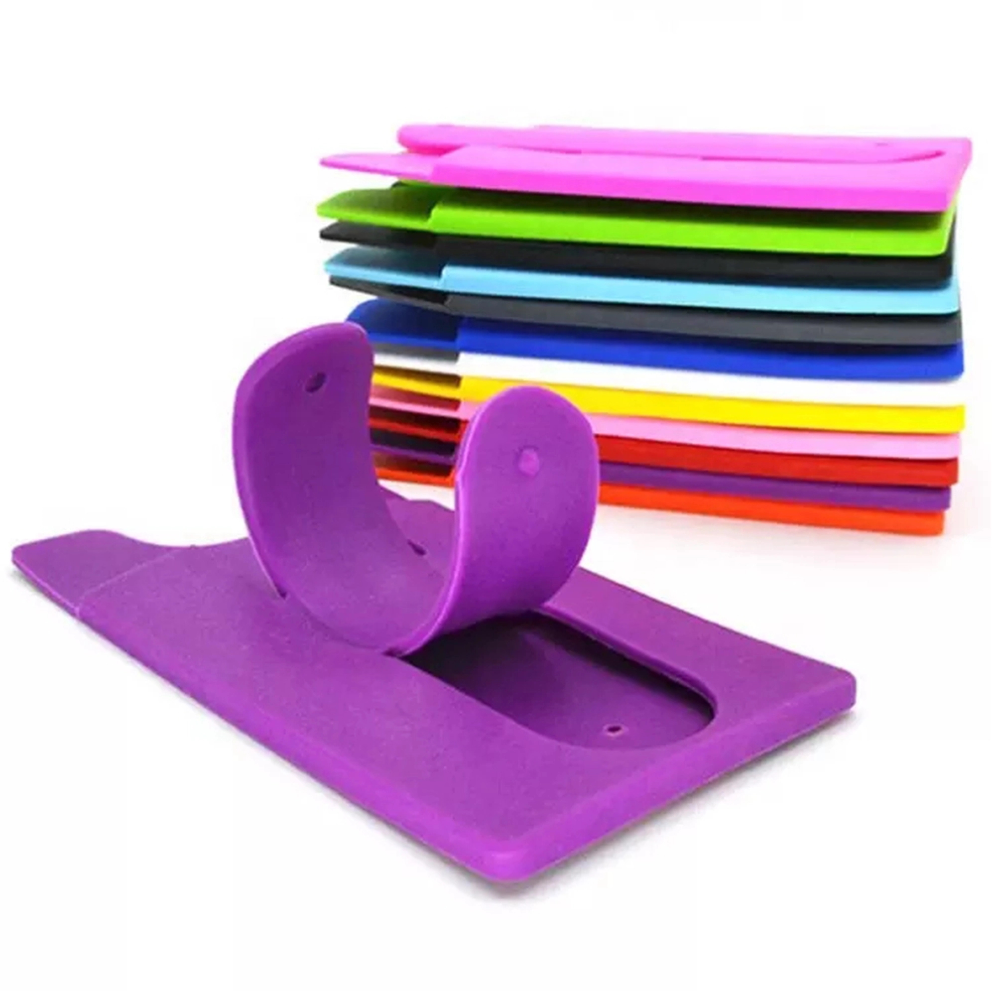 Silicone Snap Phone Stand Card Holder 2