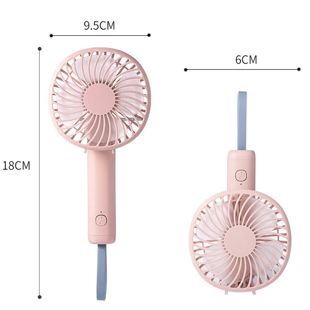 1200 Mah Portable Handheld Fan 4