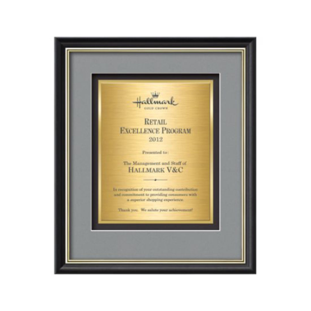 Baron Certificate TexEtch - Mahogany/Silver 1