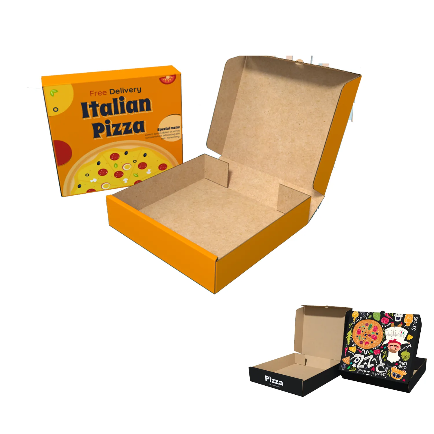 Pizza And Food Box Customization 2