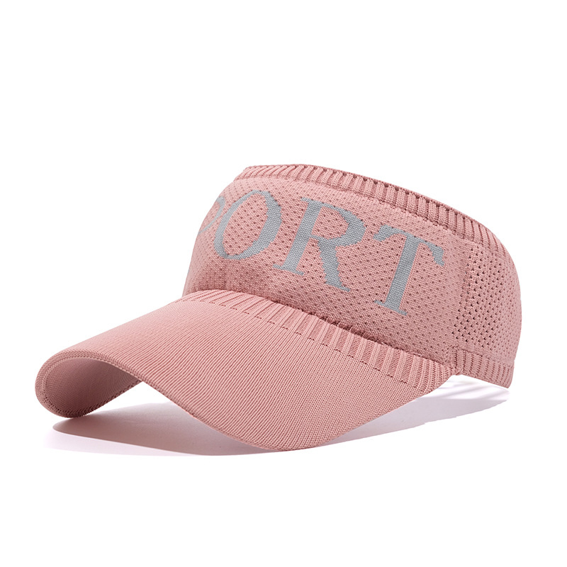 Polyester Unisex Knitted Elastic Sun Visor Cap 14