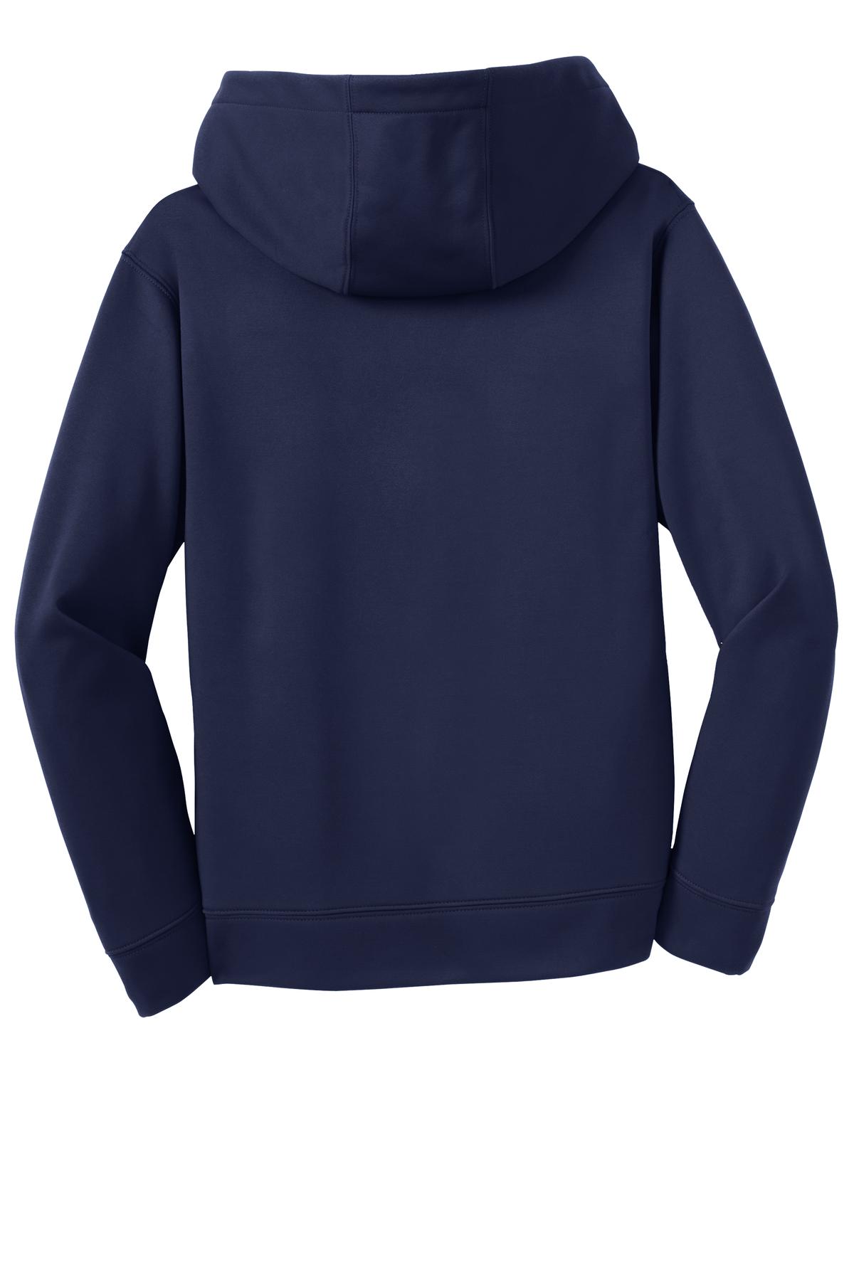 Sport-Tek® Youth Sport-Wick Fleece Hooded Pullover 12