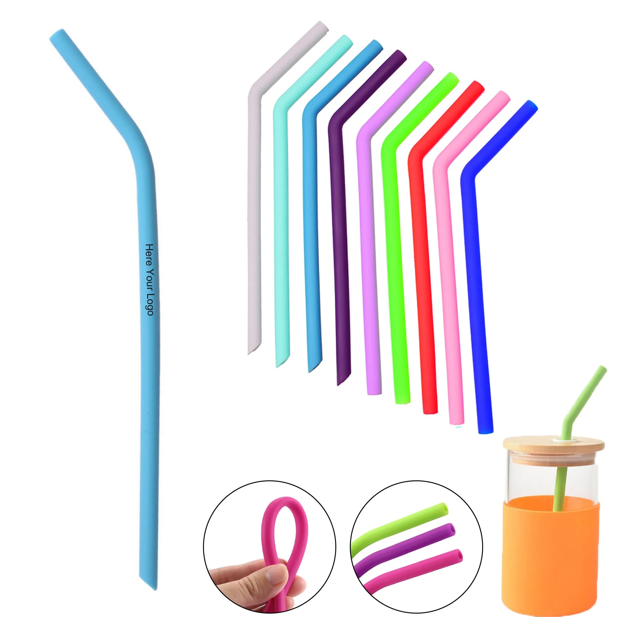 Reusable Silicone Straws 7