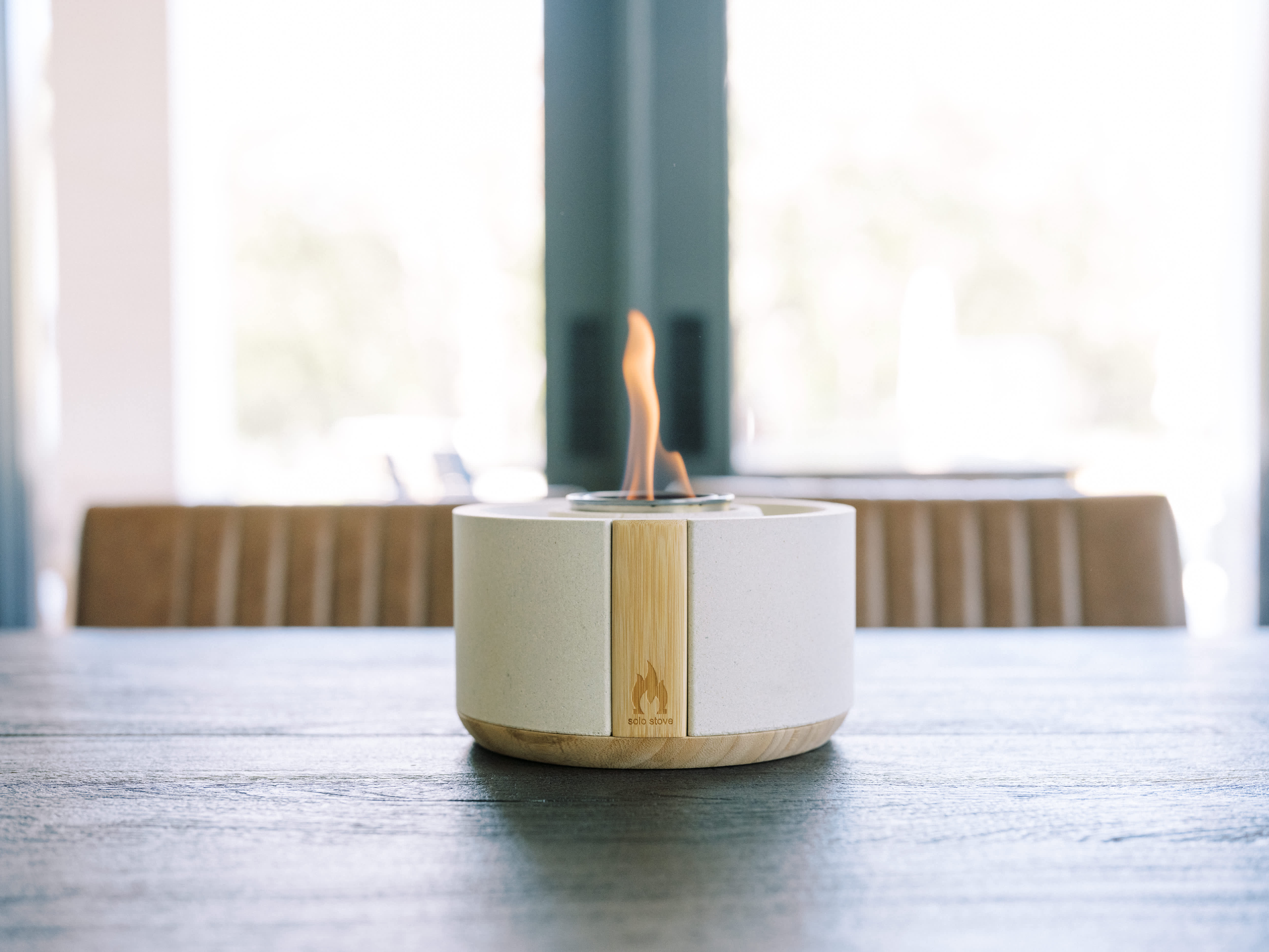 Solo Stove - Element Tabletop Fire Bowl - White 3