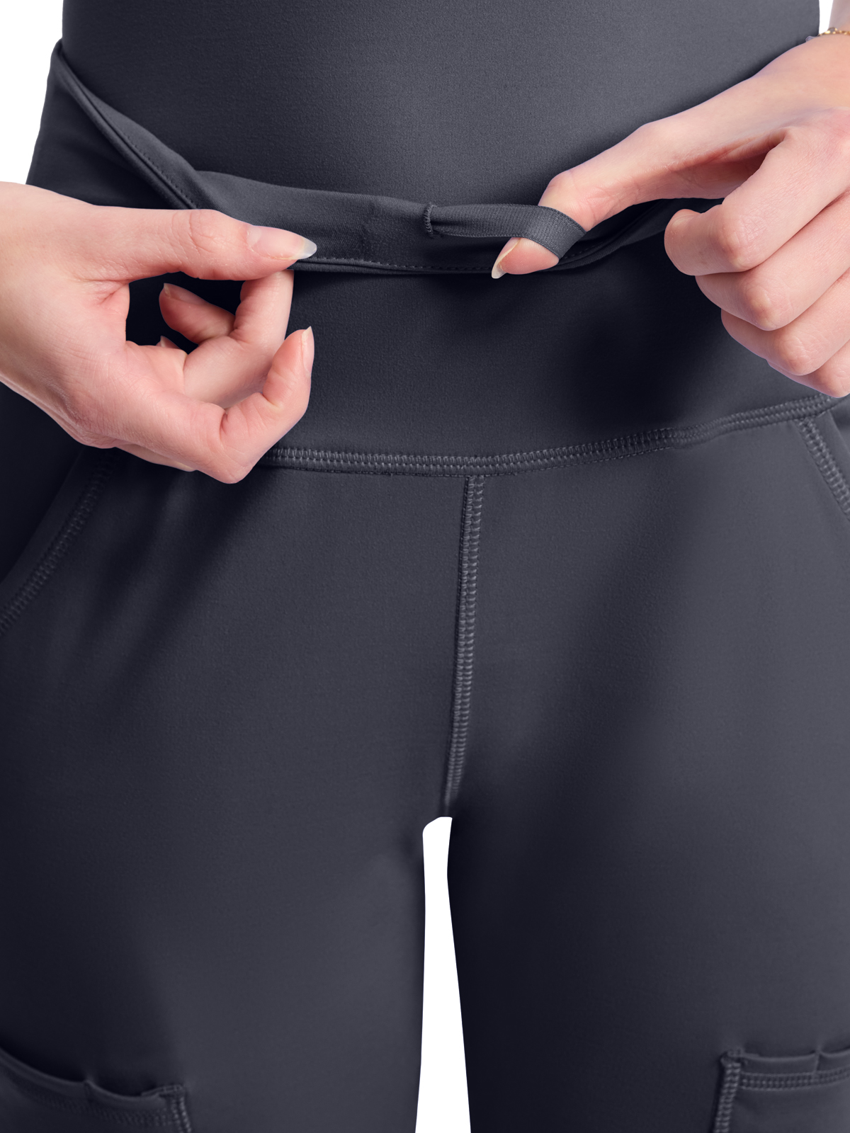 Med Couture - MC AMP KNIT - Women's 5-Pocket Flare Leg Yoga Pant 20