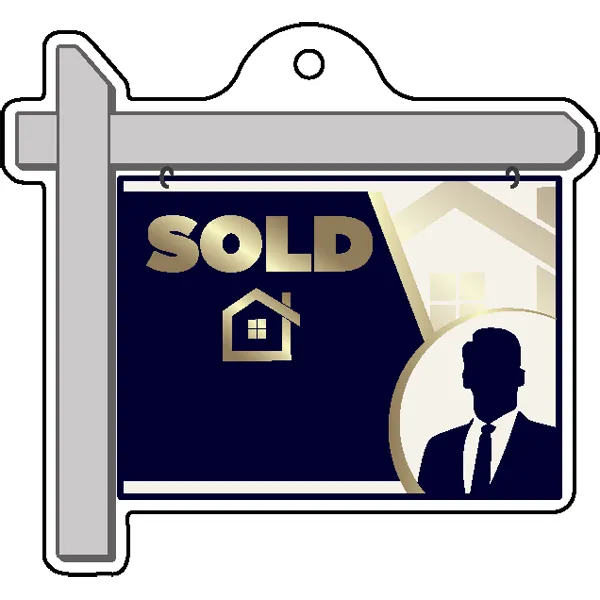 Stock Shape Acrylic Key Tag 2