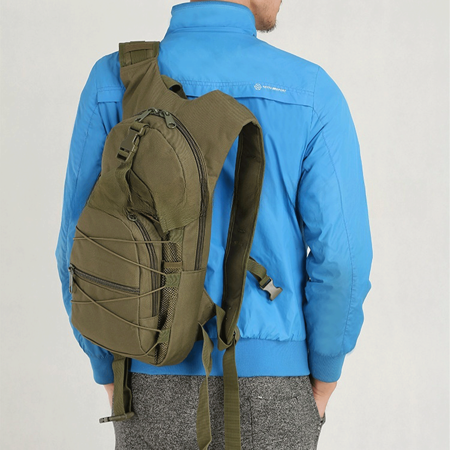 Tactical Hydration Outdoor Hiking Cycling Hydro Bag Backpack 19
