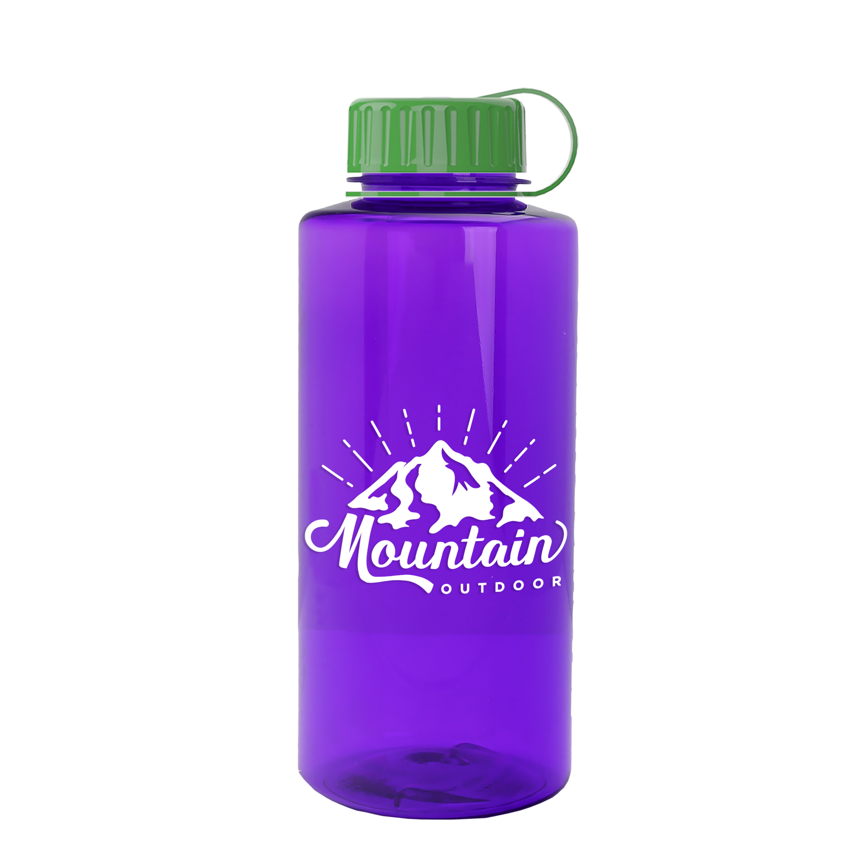 Garyline® Mountaineer Tritan® Bottle with Tethered Lid - 36 oz. 355