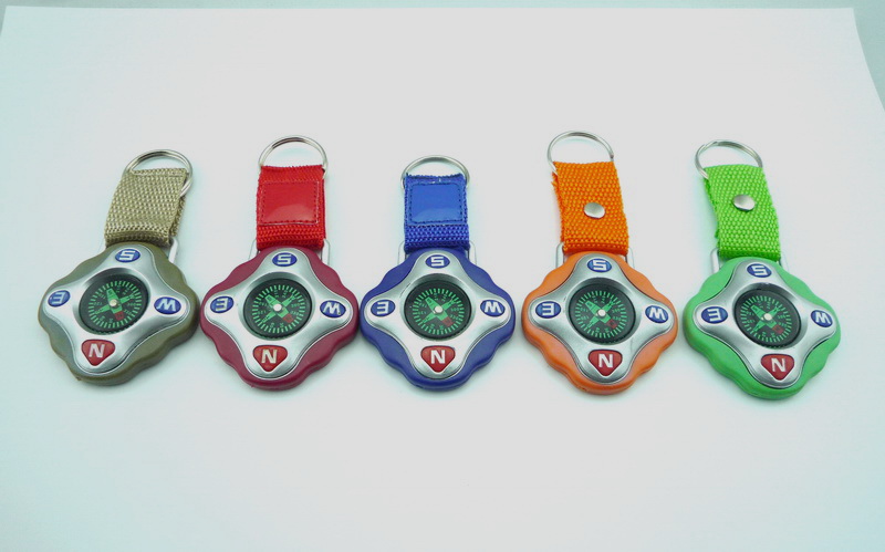 Navigation Compass Tool Keychain 9