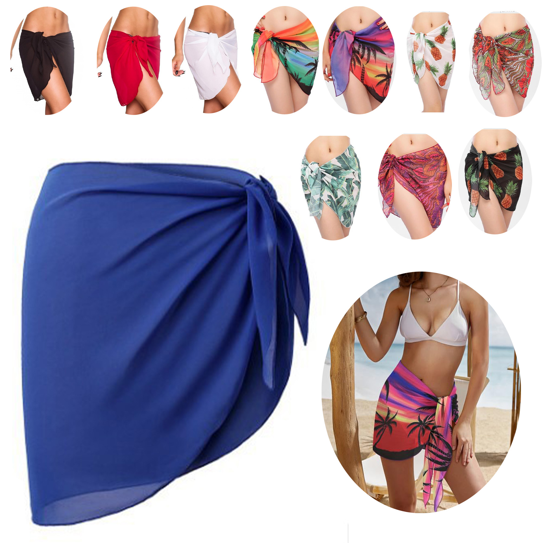 Women's Soft Wrap Beach Swimwear 1