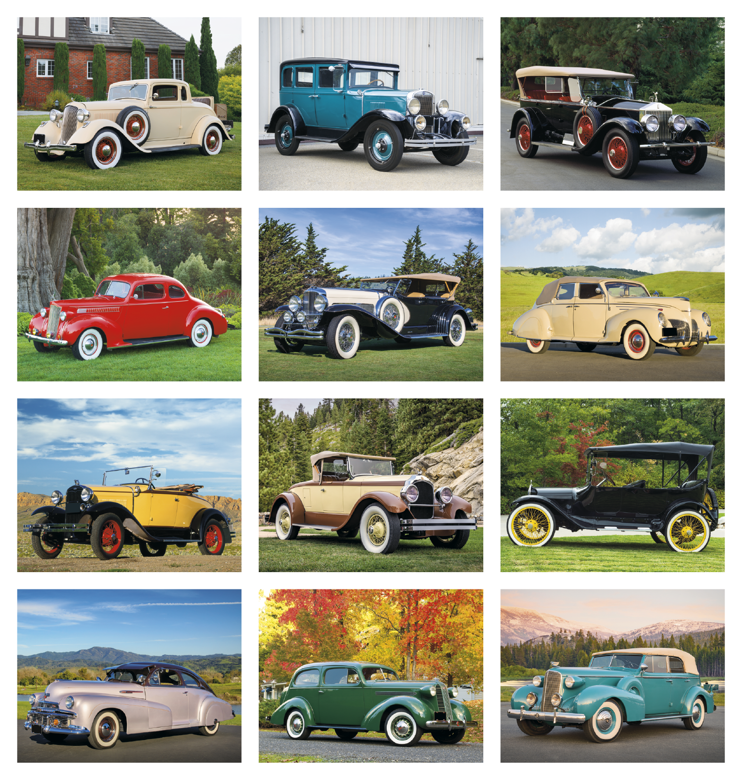 Triumph® Calendars Antique Cars Calendar 46