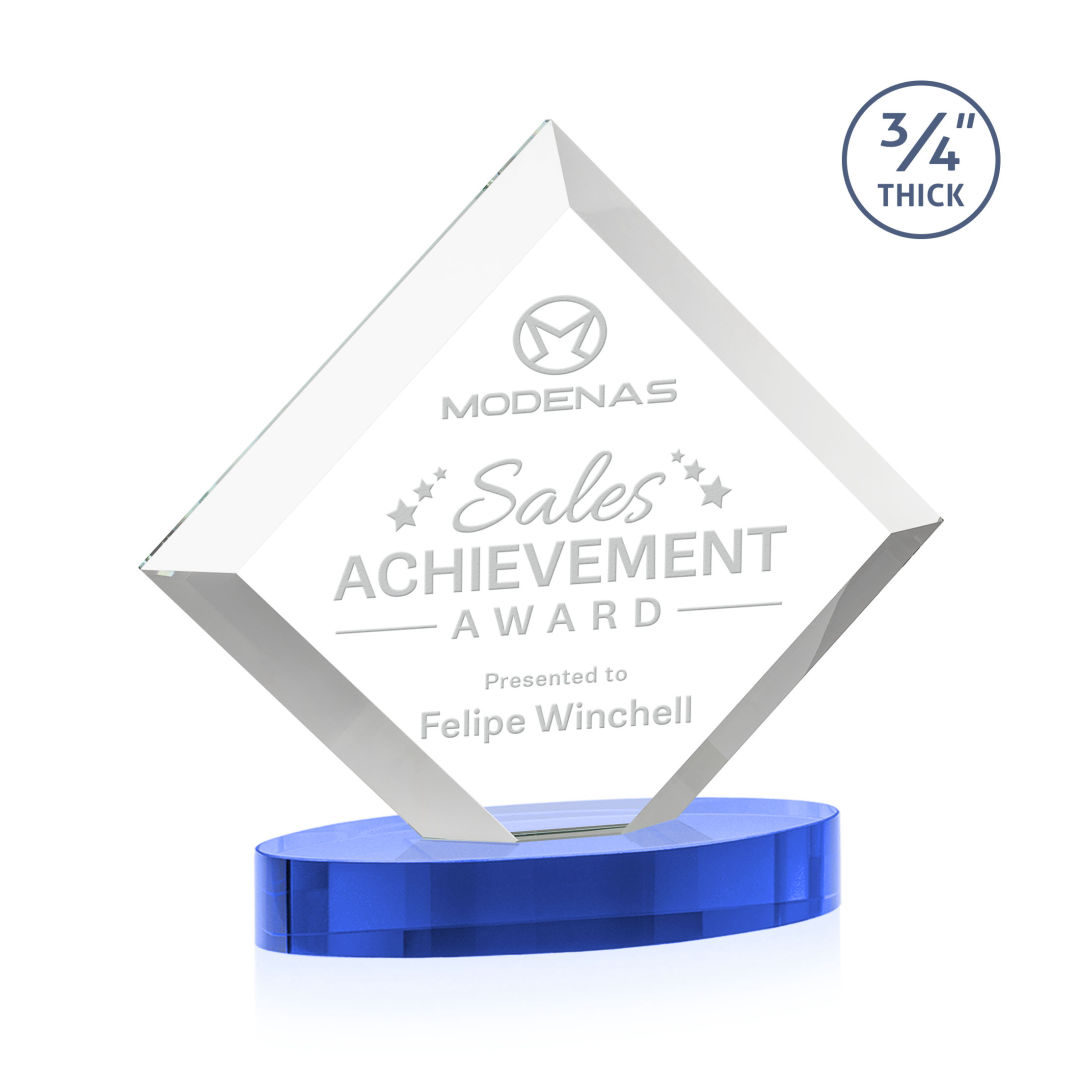 Belaire Award on Alberton Base - Sky Blue 3