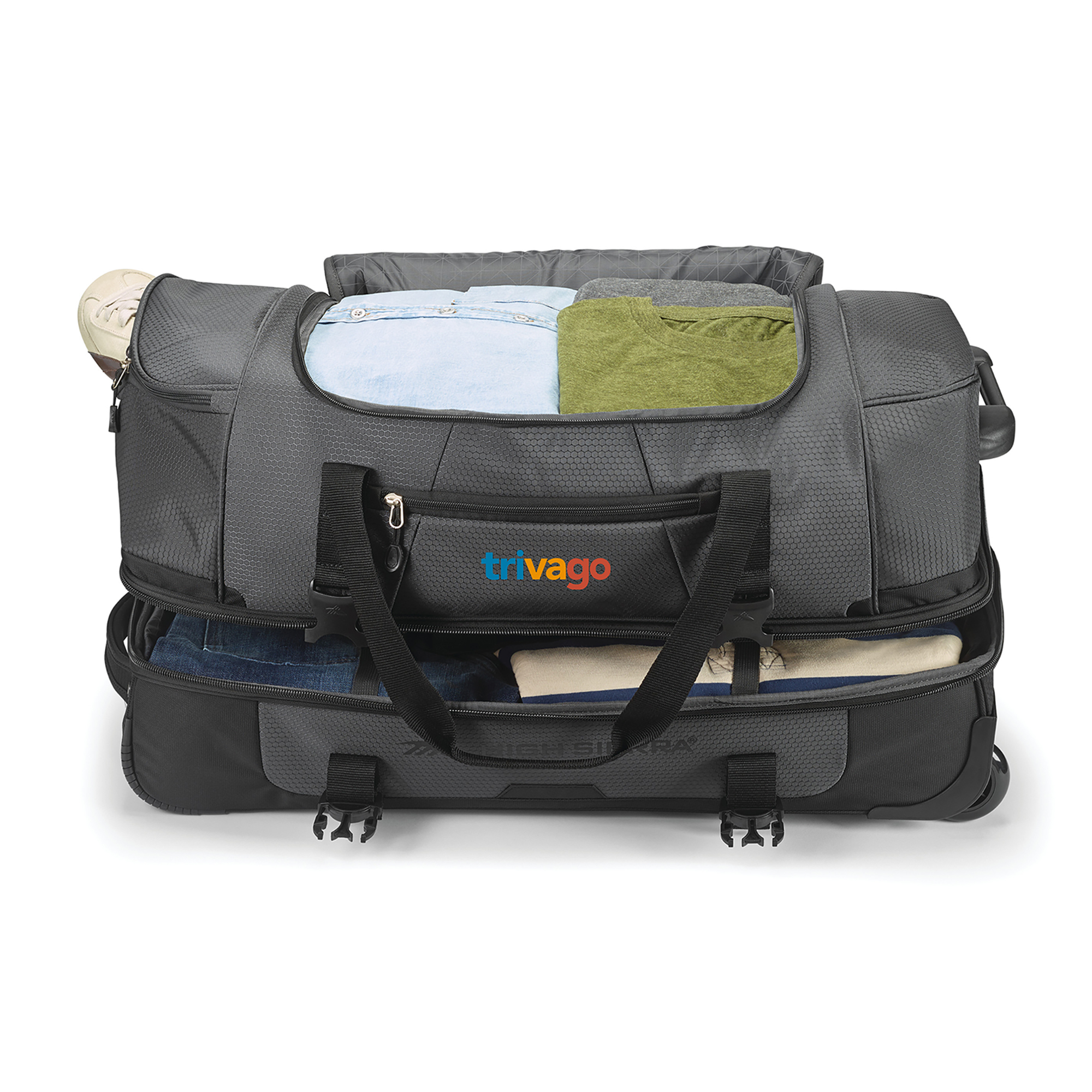High Sierra® Fairlead 22" Drop Bottom Wheeled Duffel 29