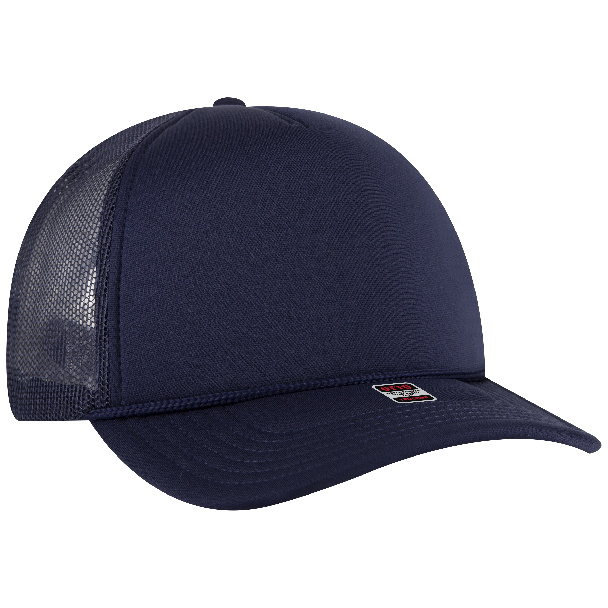 OTTO CAP® 5 Panel High Crown Mesh Back Trucker Hat 6