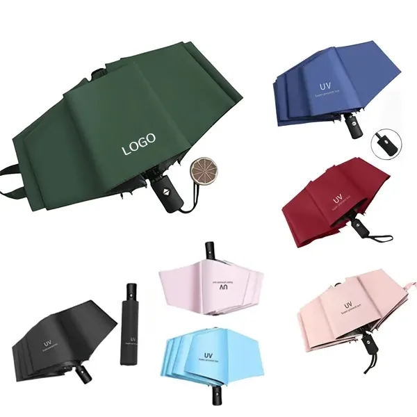 Compact Auto Open/close Travel Umbrella 5