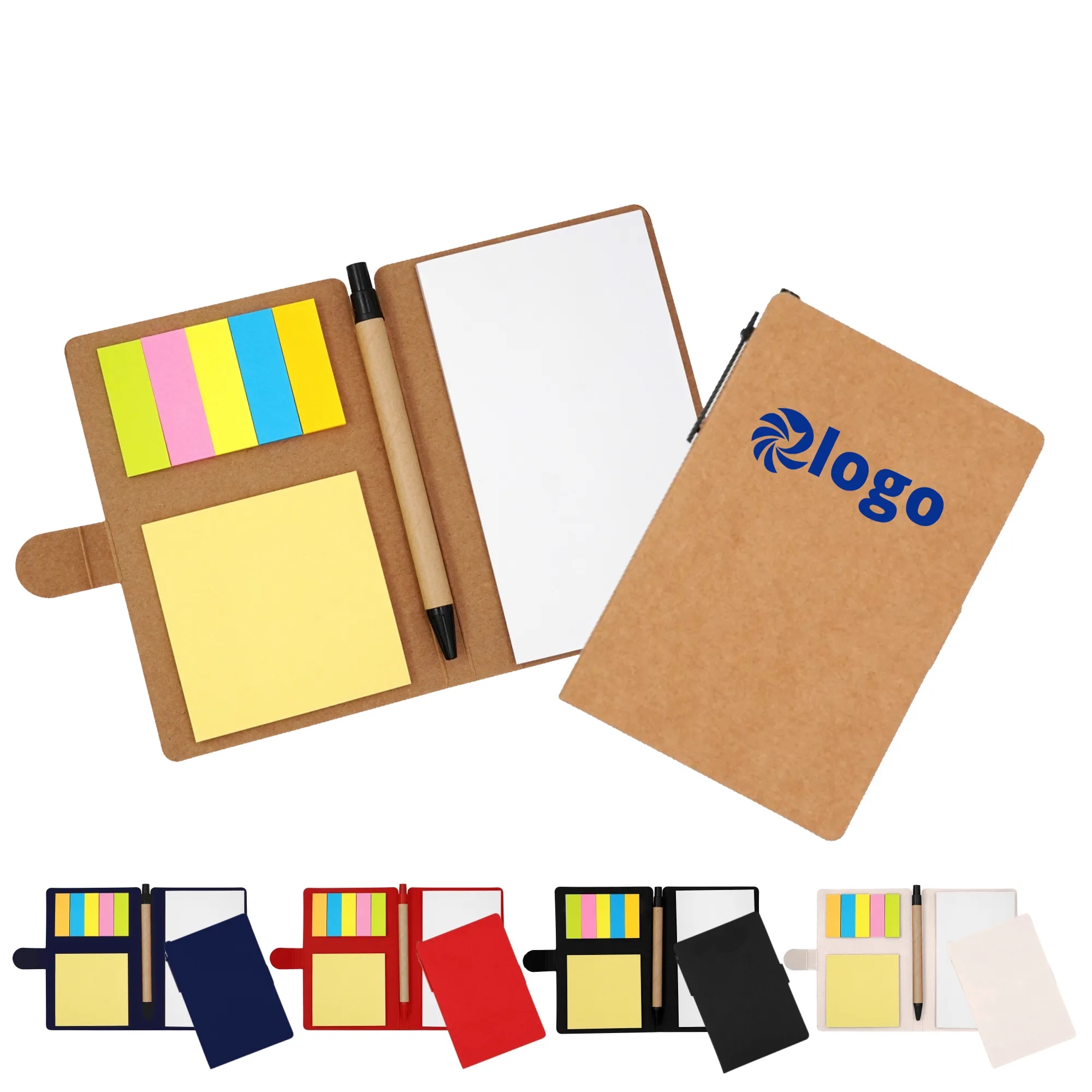 Sticky Note Book With Pen MOQ 50 3