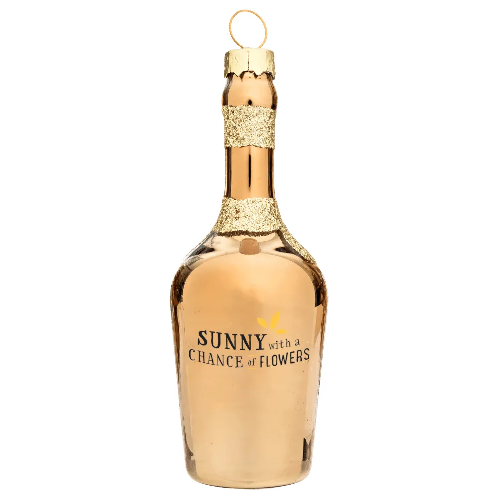 Wine Bottle Christmas Ornament 5