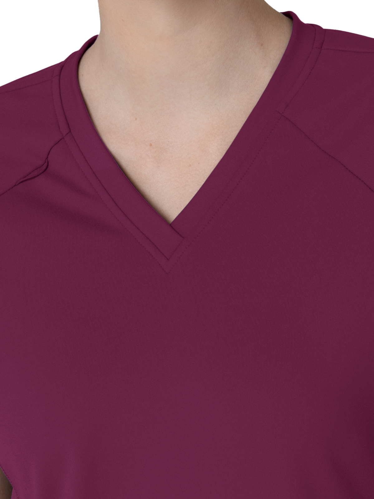 Wink - Renew Knit - Women's Four-Pocket Flex-n-Reach V-Neck Raglan Top 35