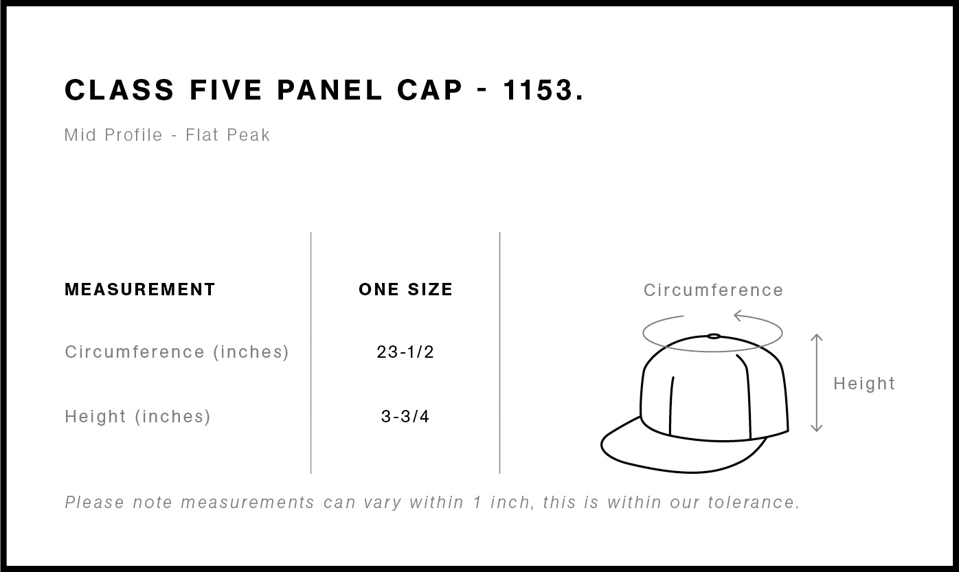 Class Five Panel Cap | 1153 14