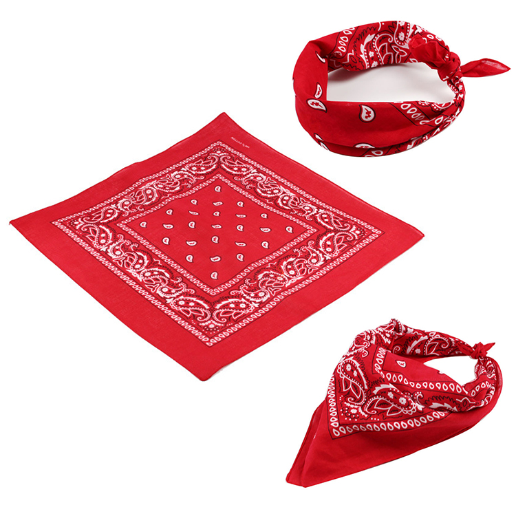 29" Full Color Cotton Bandana 1