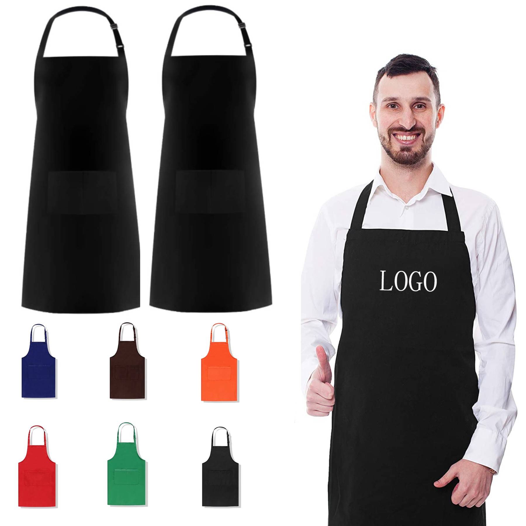Unisex Bib Apron 2