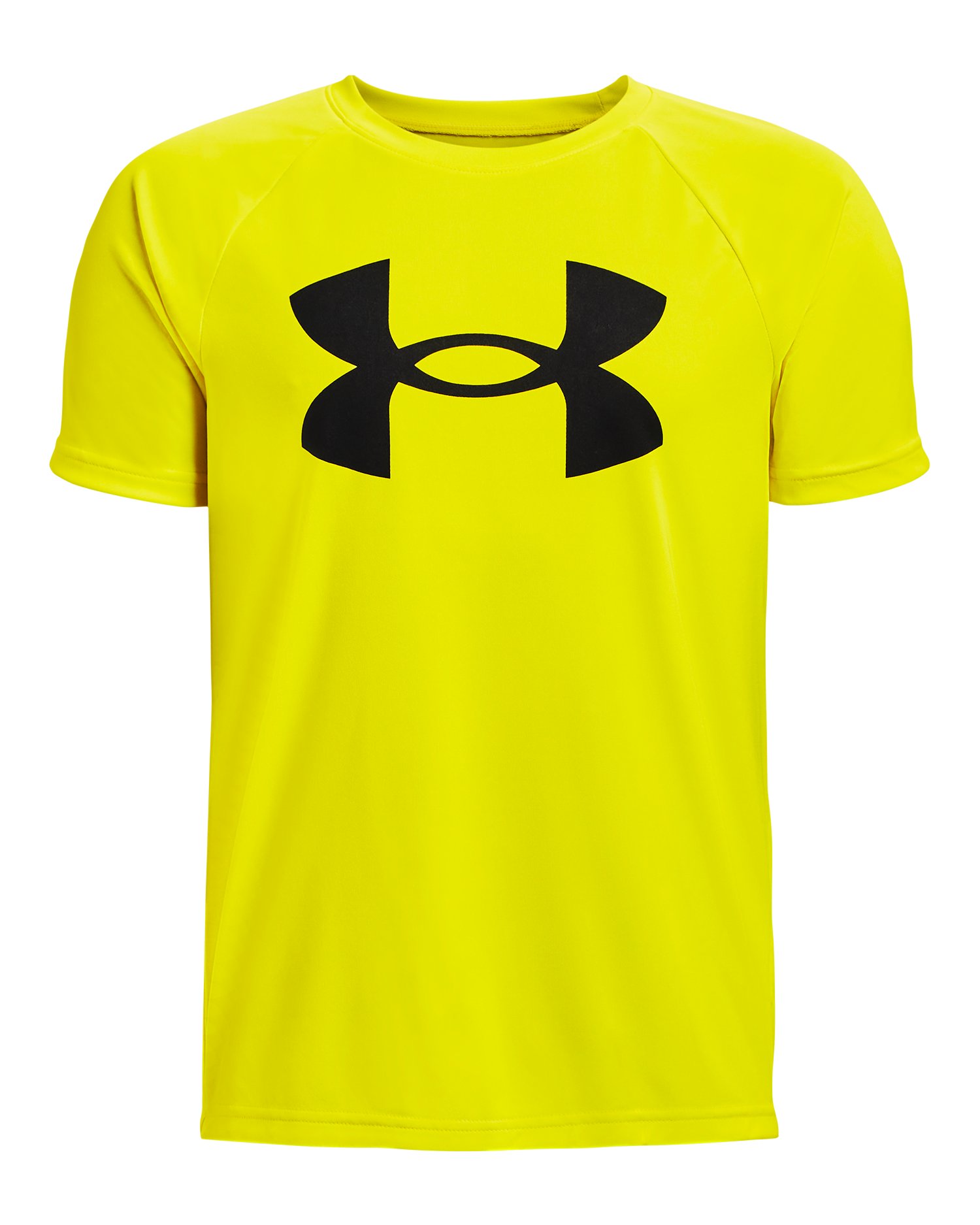 UA Tech Big Logo Boys' Short Sleeve 16