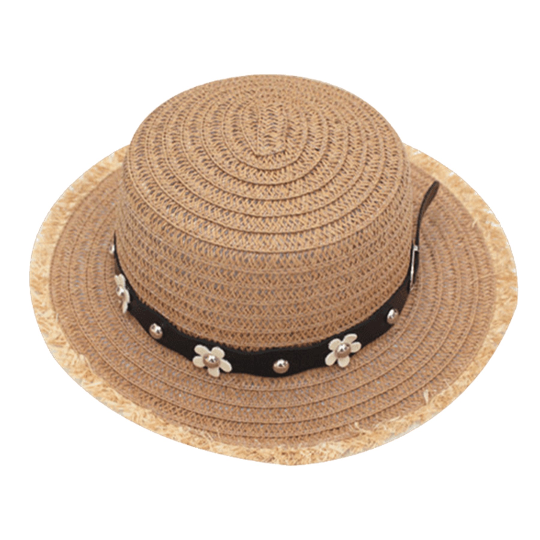 Summer Flower Beach Straw Hat For Adults 4
