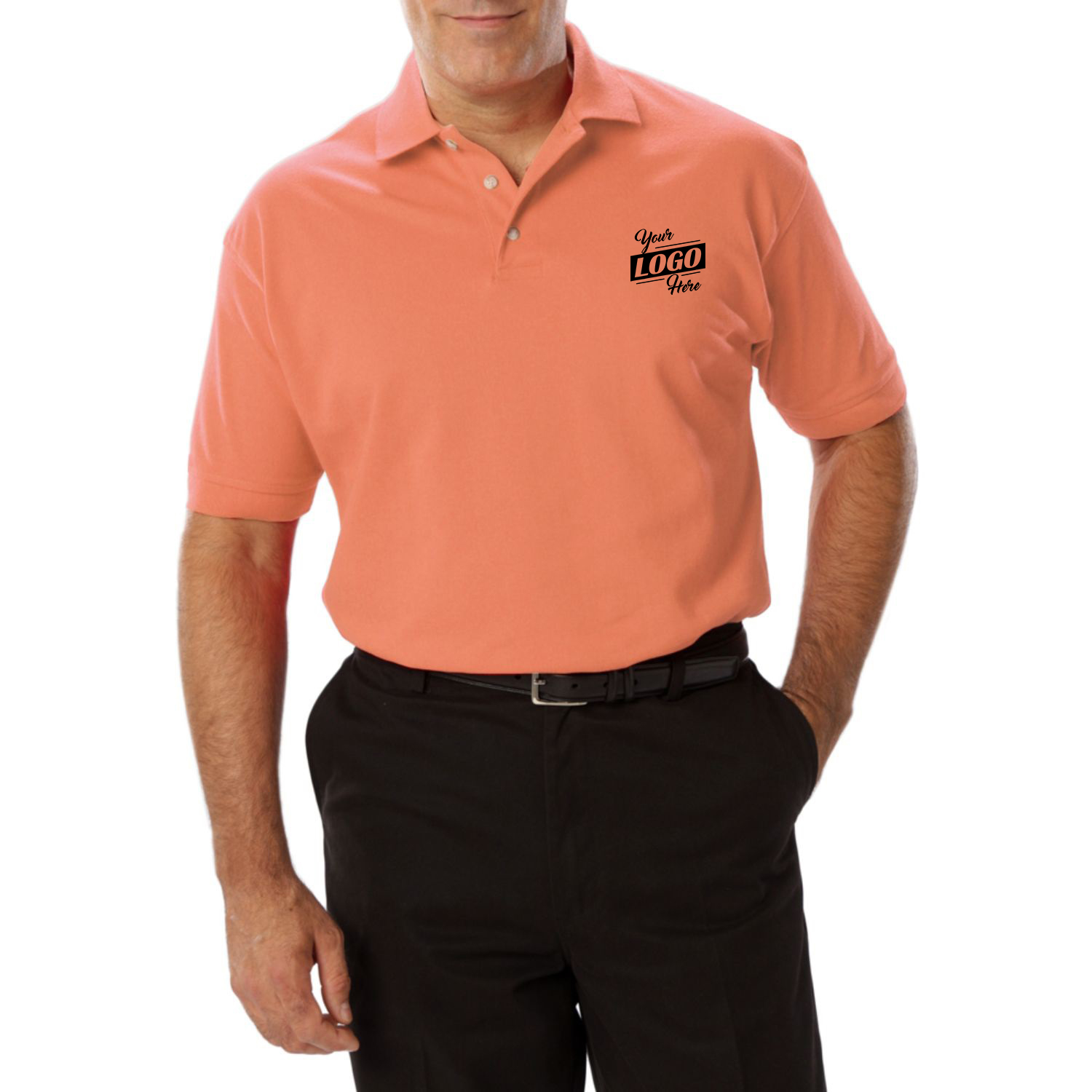 Blue Generation 6.7 oz. 60/ 40 Cotton/ Polyester Men's Polo Shirts 2