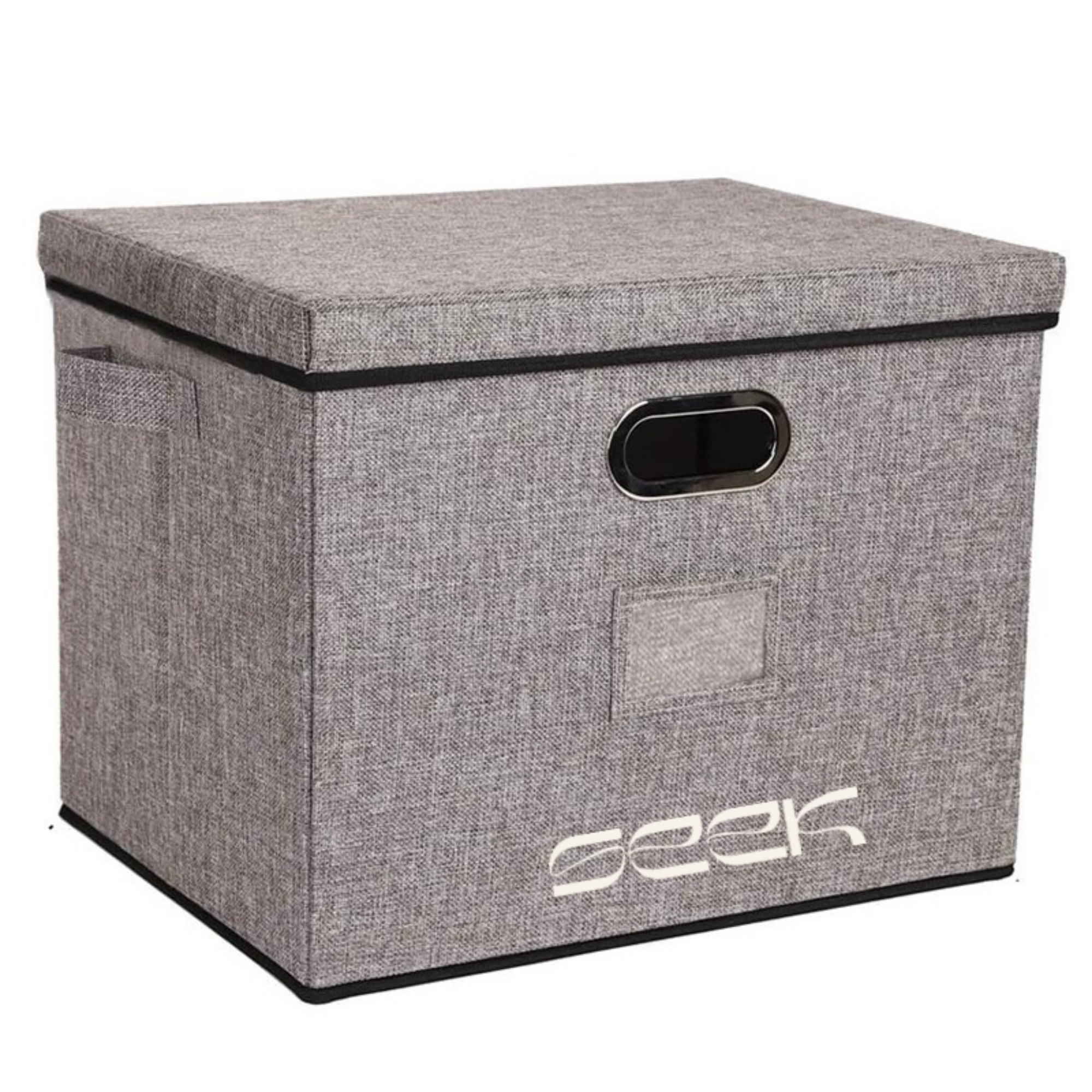 12 Inch Record Storage Boxes With Lids and Handles
