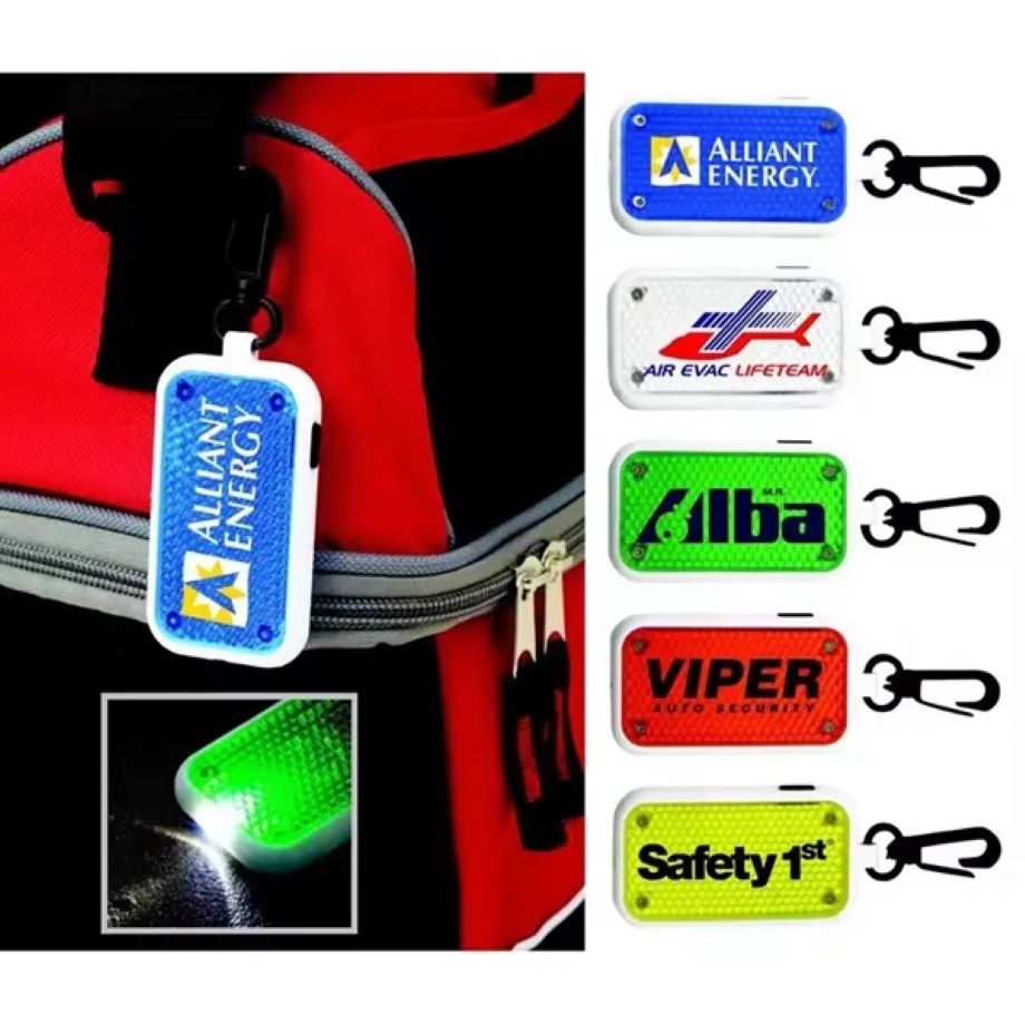 Rectangle Led Safety Reflector Flash Warning Light With Key 3