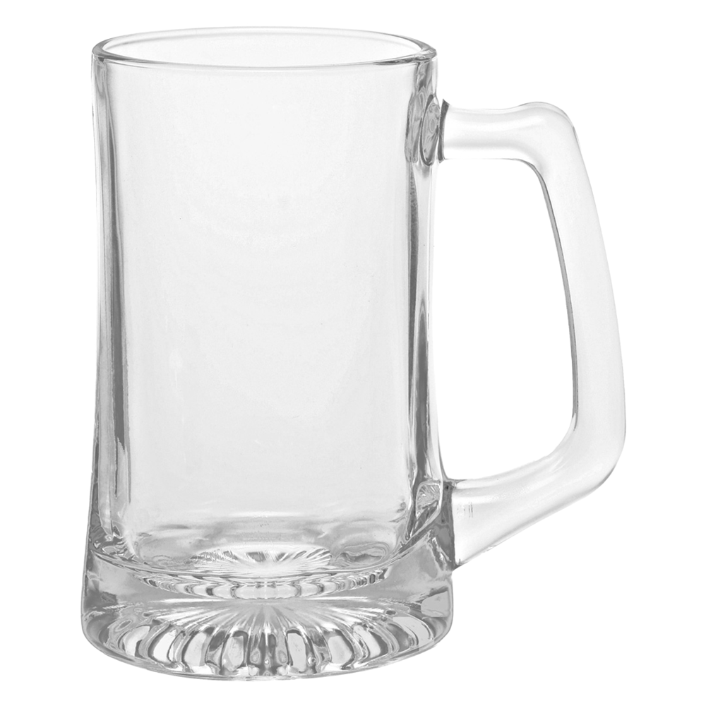 14 oz. USA Made Luminarc Customized Sports Mugs.
